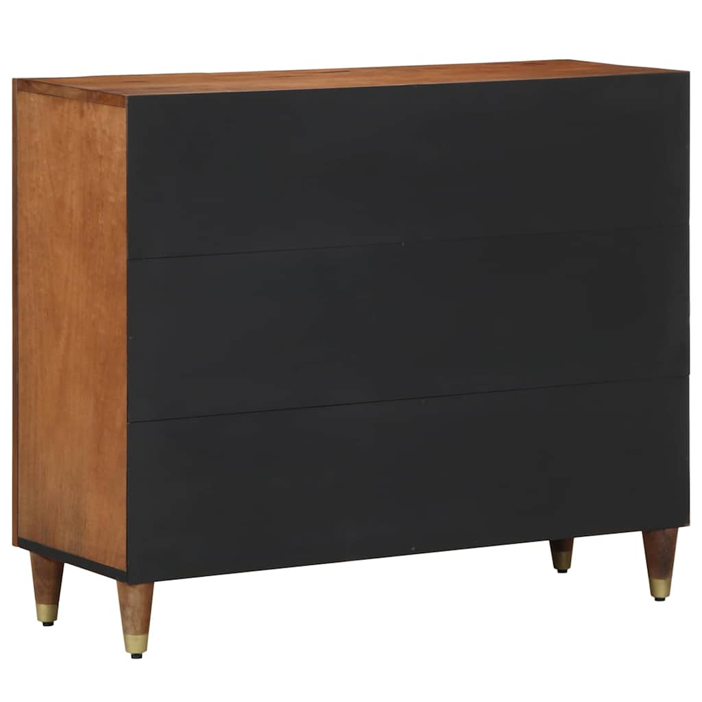 Credenza Marrone 90 x 33.5 x 75 cm Legno massello di mango