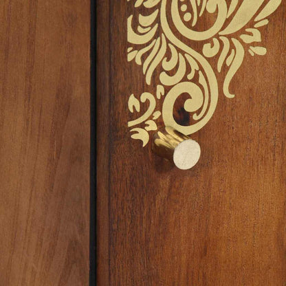 Credenza Marrone 40 x 33.5 x 110 cm Legno massello di mango