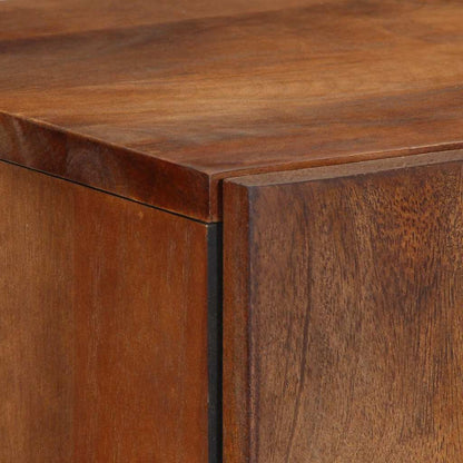 Credenza Marrone 60 x 33.5 x 100 cm Legno massello di mango