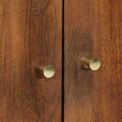 Credenza Marrone 60 x 33 x 100 cm Legno di mango massello