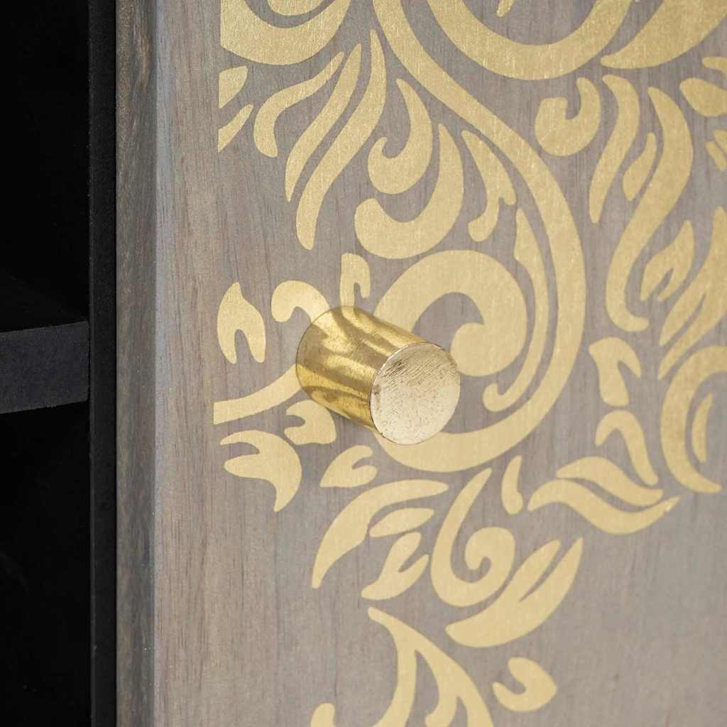 Tavolino da salotto Grigio 80 x 50 x 40 cm