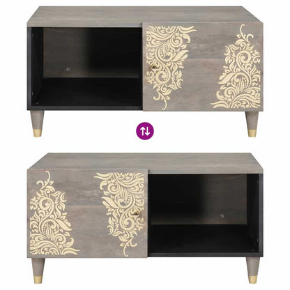 Tavolino da salotto Grigio 80 x 50 x 40 cm