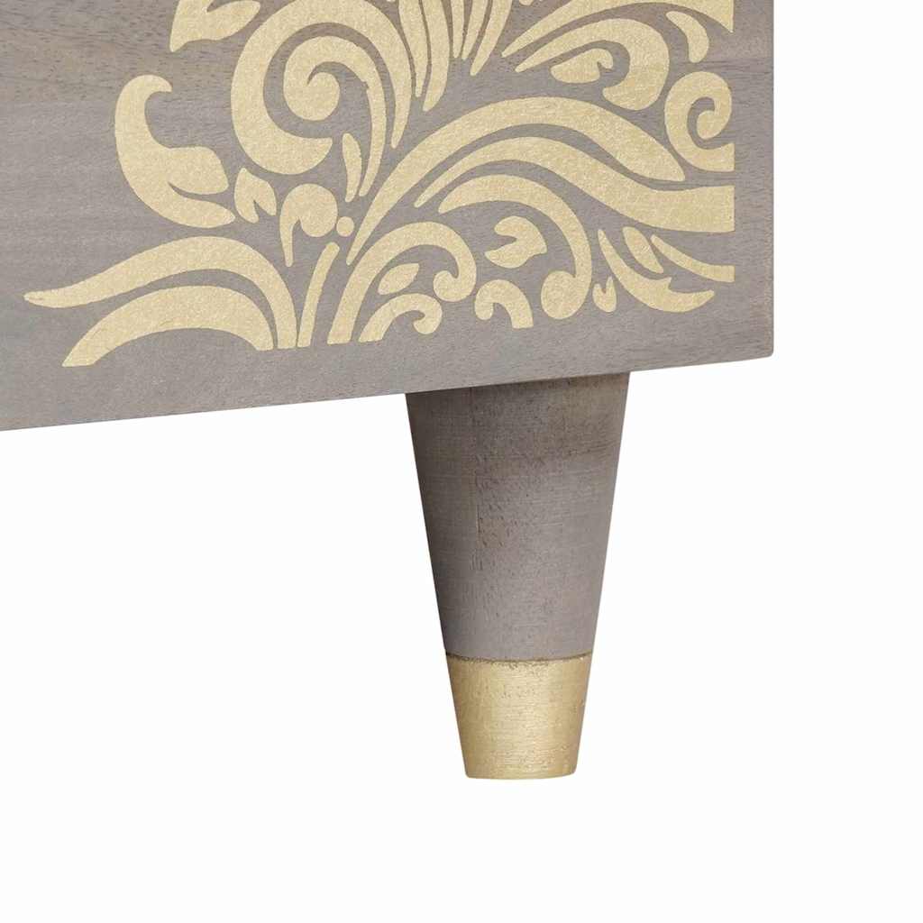 Tavolino da salotto Grigio 80 x 50 x 40 cm