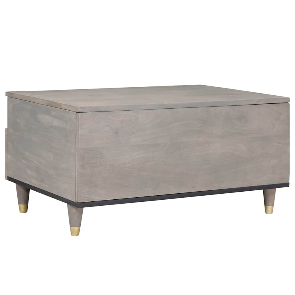 Tavolino da salotto con cassetto Grigio 80 x 54 x 40 cm | homemem39