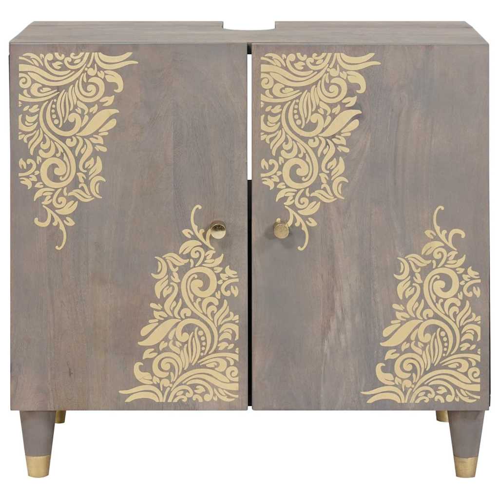 Armadio sottolavello con archiviazione Grigio 62 x 33 x 58 cm | homemem39