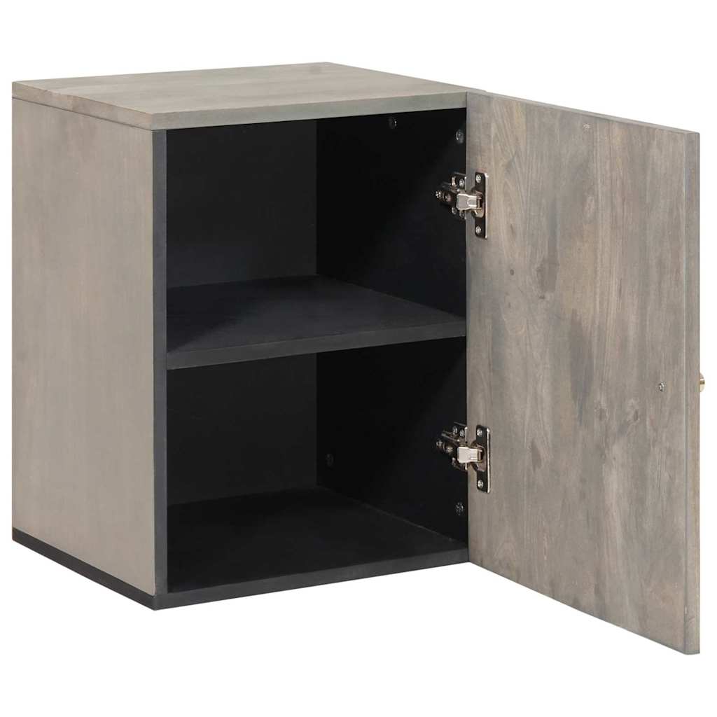 Armadietto a muro Montaggio a parete Grigio 38 x 33 x 48 cm | homemem39