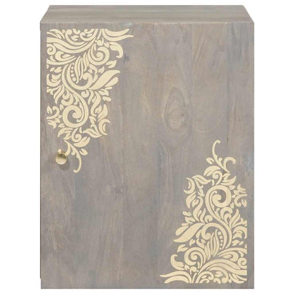 Armadietto a muro Montaggio a parete Grigio 38 x 33 x 48 cm | homemem39