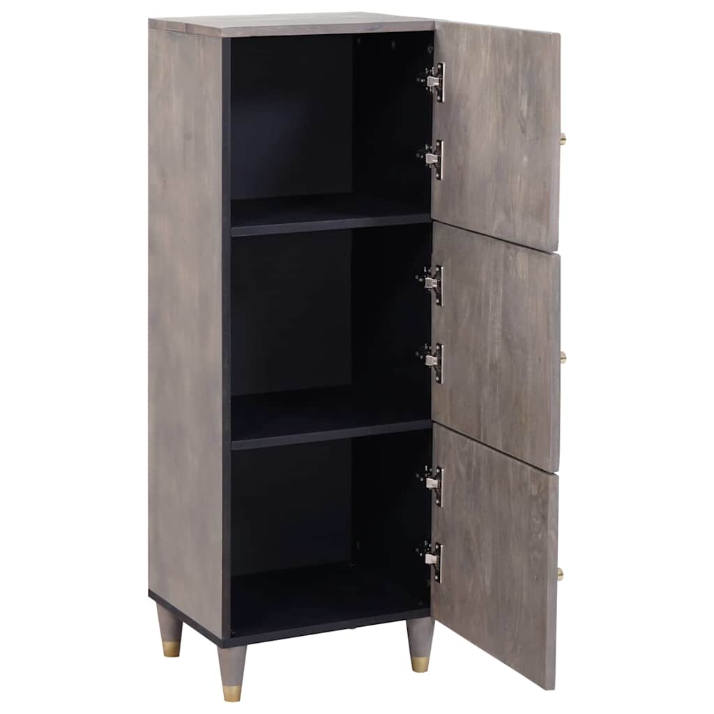 Credenza con cassetto Grigio e Oro 40 x 33.5 x 110 cm