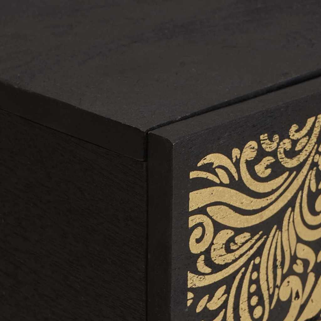 Tavolino da salotto Nero 100 x 54 x 40 cm | homemem39