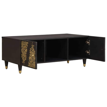 Tavolino da salotto Nero 100 x 54 x 40 cm | homemem39