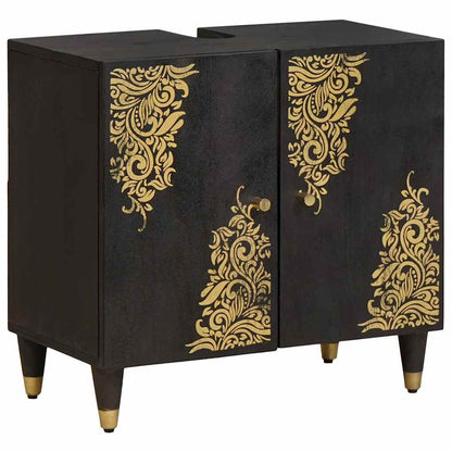 Armadio sottolavello con archiviazione Nero 62 x 33 x 58 cm | homemem39