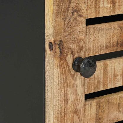 Armadio pensile con porta Marrone e Nero 38 x 33,5 x 48 cm | homemem39