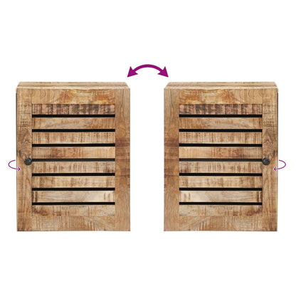 Armadio pensile con porta Marrone e Nero 38 x 33,5 x 48 cm | homemem39