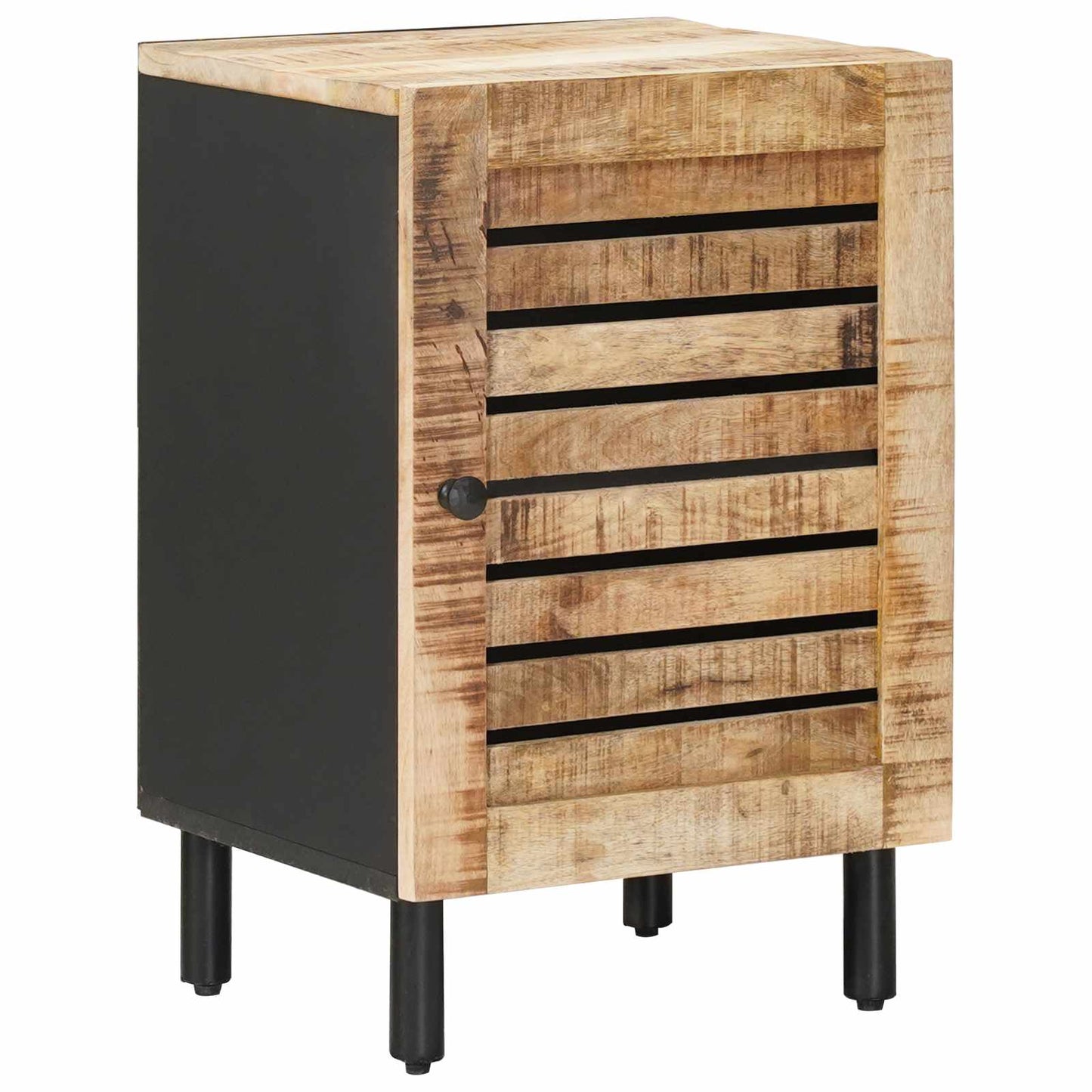Mobile da Bagno con porta Marrone e Nero 38 x 33,5 x 58 cm | homemem39
