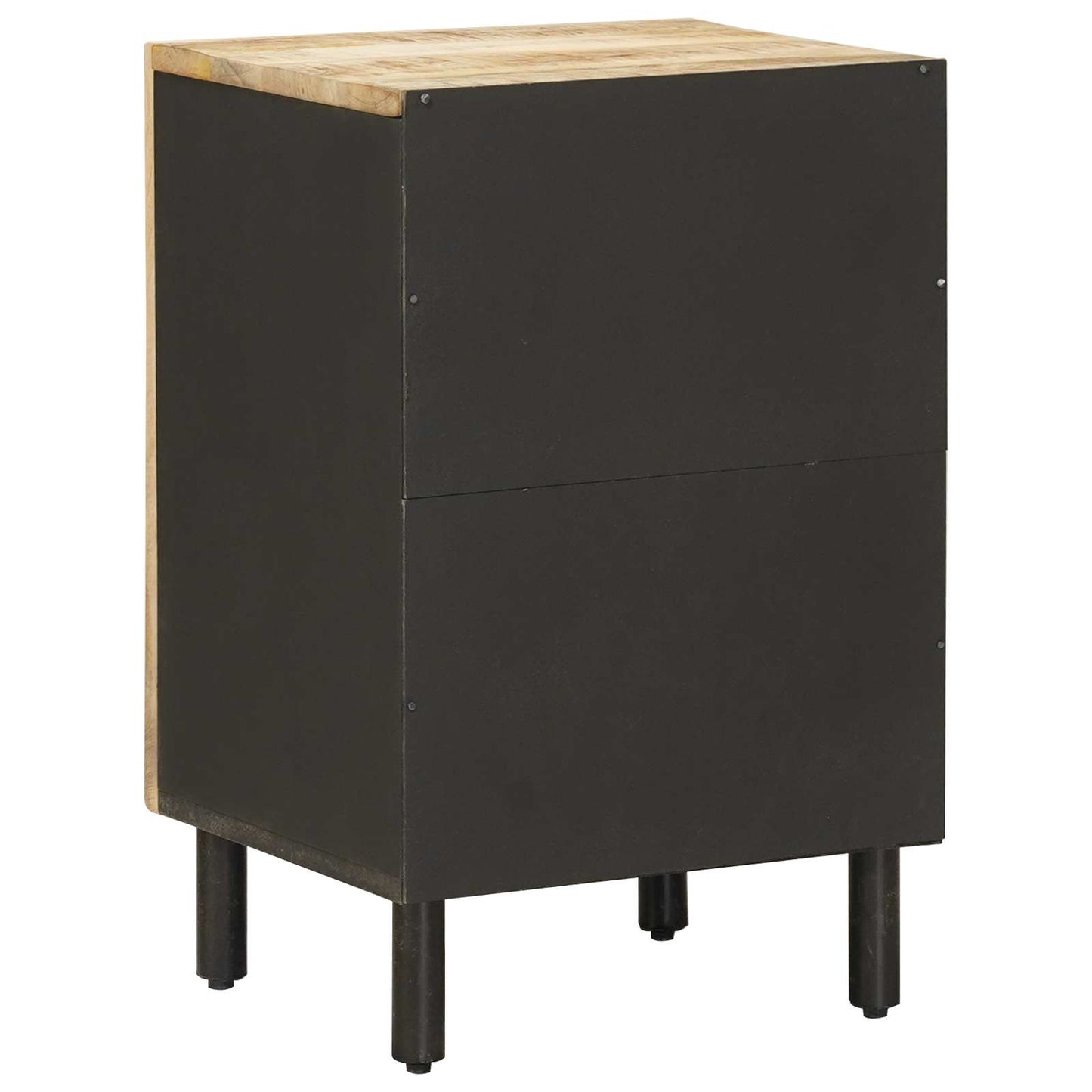Mobile da Bagno con porta Marrone e Nero 38 x 33,5 x 58 cm | homemem39