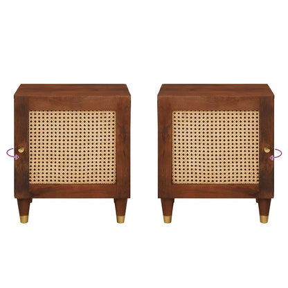 Comodini 2 pcs 40 x 33.5 x 46 cm