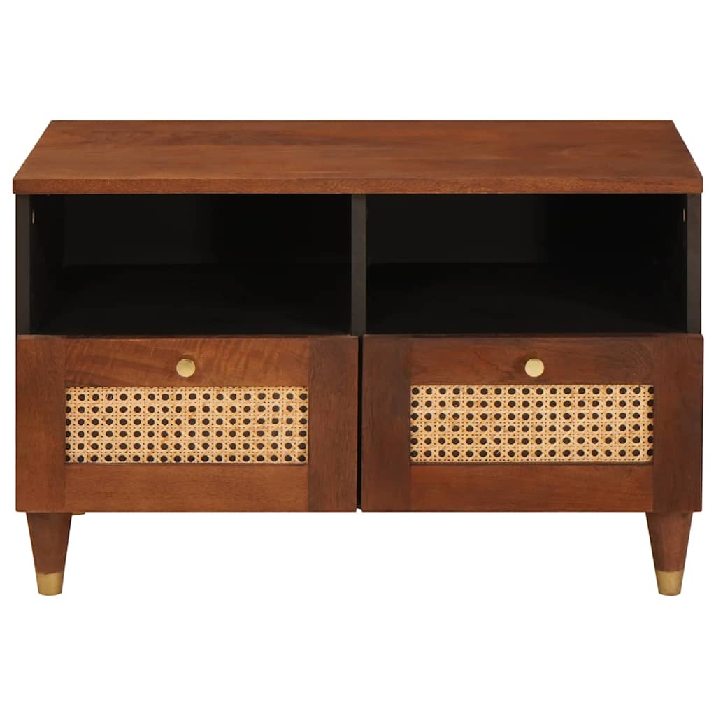 Mobile TV Marrone 70 x 33,5 x 46 cm Legno di mango massello | homemem39