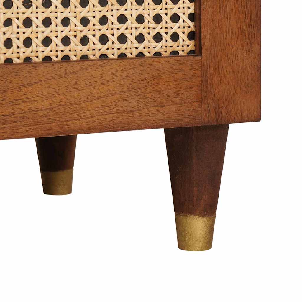 Armadio da Notte con cassetto Marrone 40 x 33 x 46 cm | homemem39