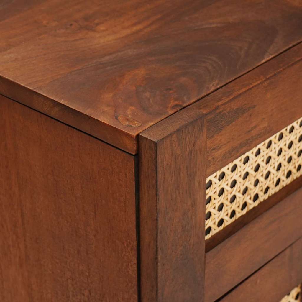 Comodini con cassetto Marrone 50 x 33 x 60 cm