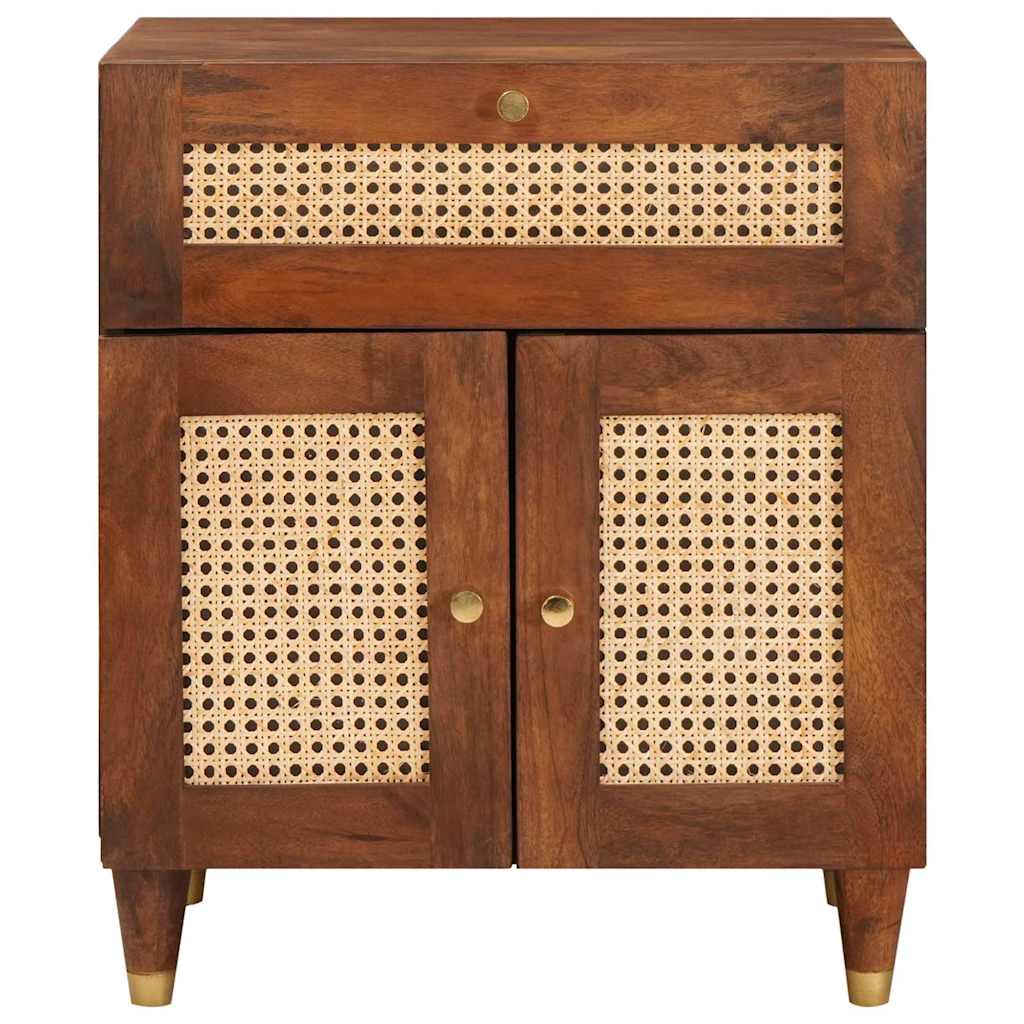 Comodini con cassetto Marrone 50 x 33 x 60 cm