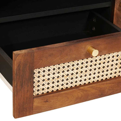 Armadi e Supporti per Storage di Media con cassetto Marrone