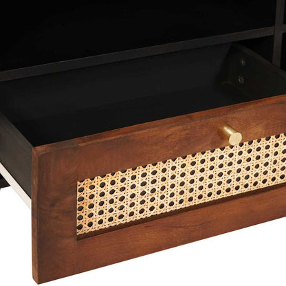 Armadi e Supporti per Storage di Media con cassetto Marrone