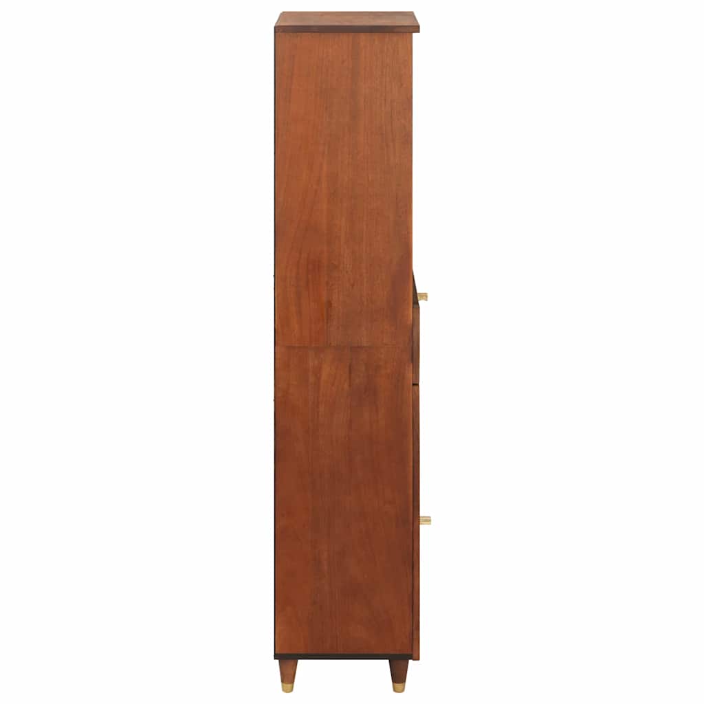 Credenza Marrone 38 x 33,5 x 160 cm Legno di mango massello | homemem39