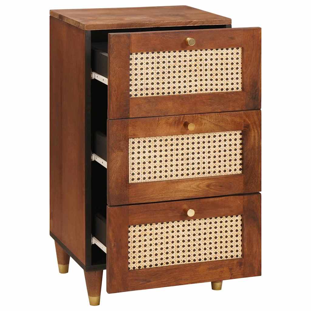 Credenza con cassetto Marrone 40 x 33.5 x 75 cm