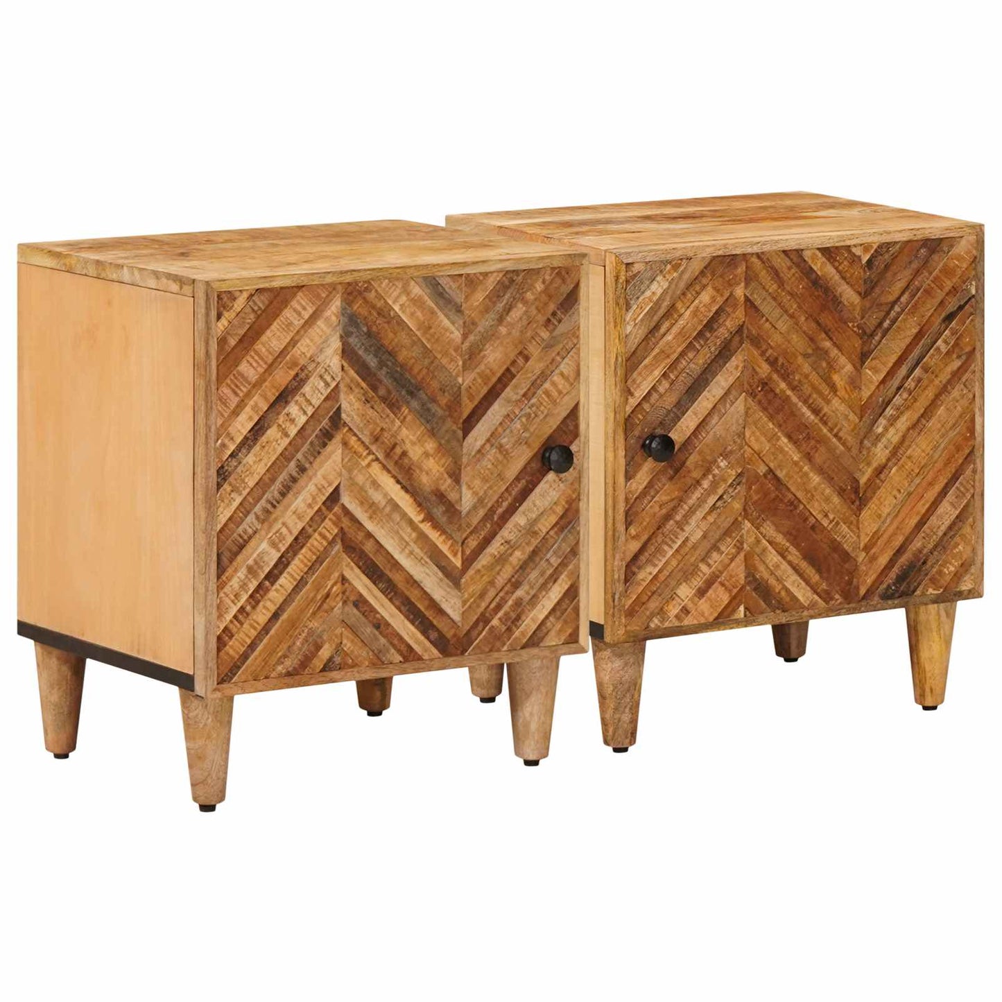 Comodino 2 pcs Marrone 40 x 33,5 x 46 cm | homemem39