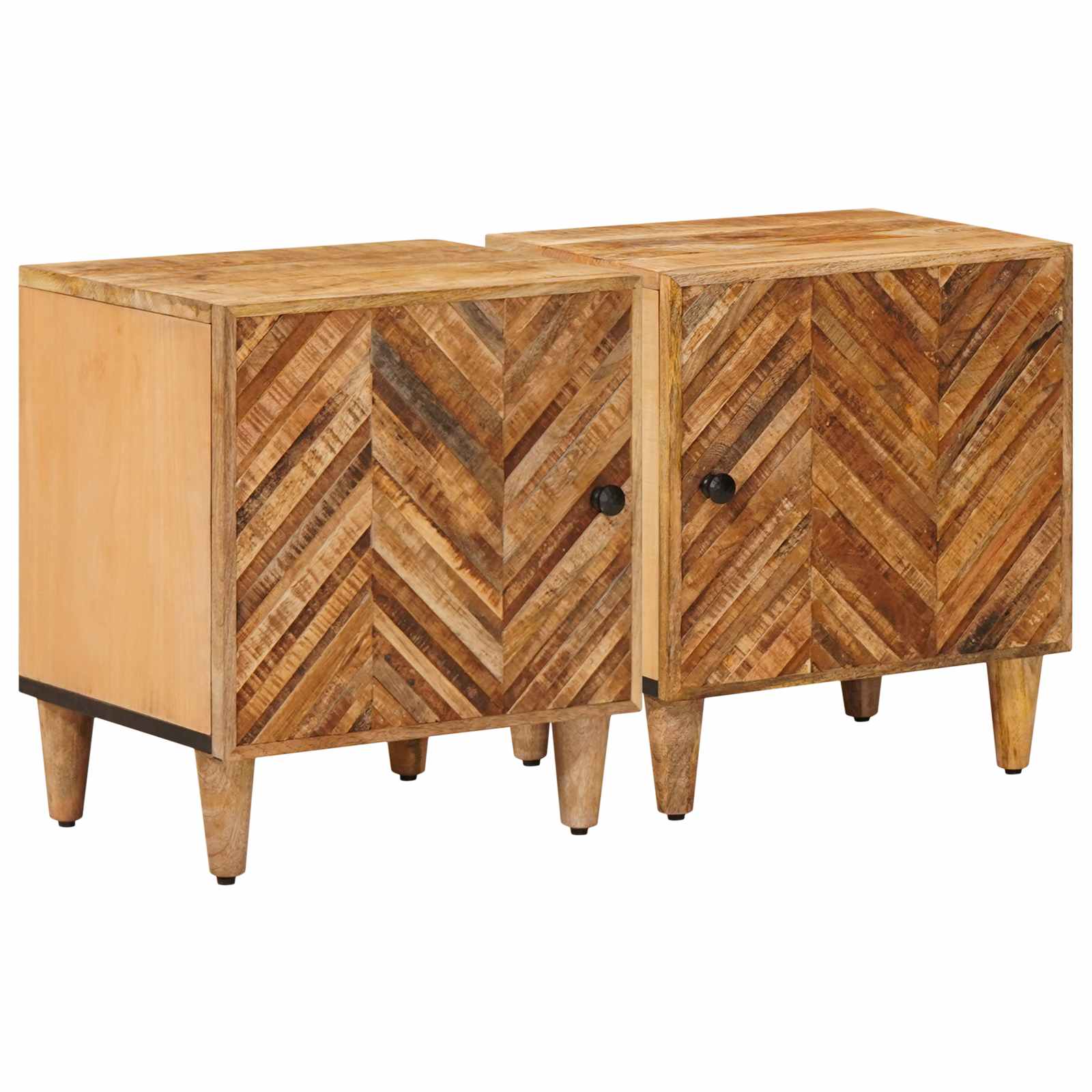 Comodino 2 pcs Marrone 40 x 33,5 x 46 cm | homemem39