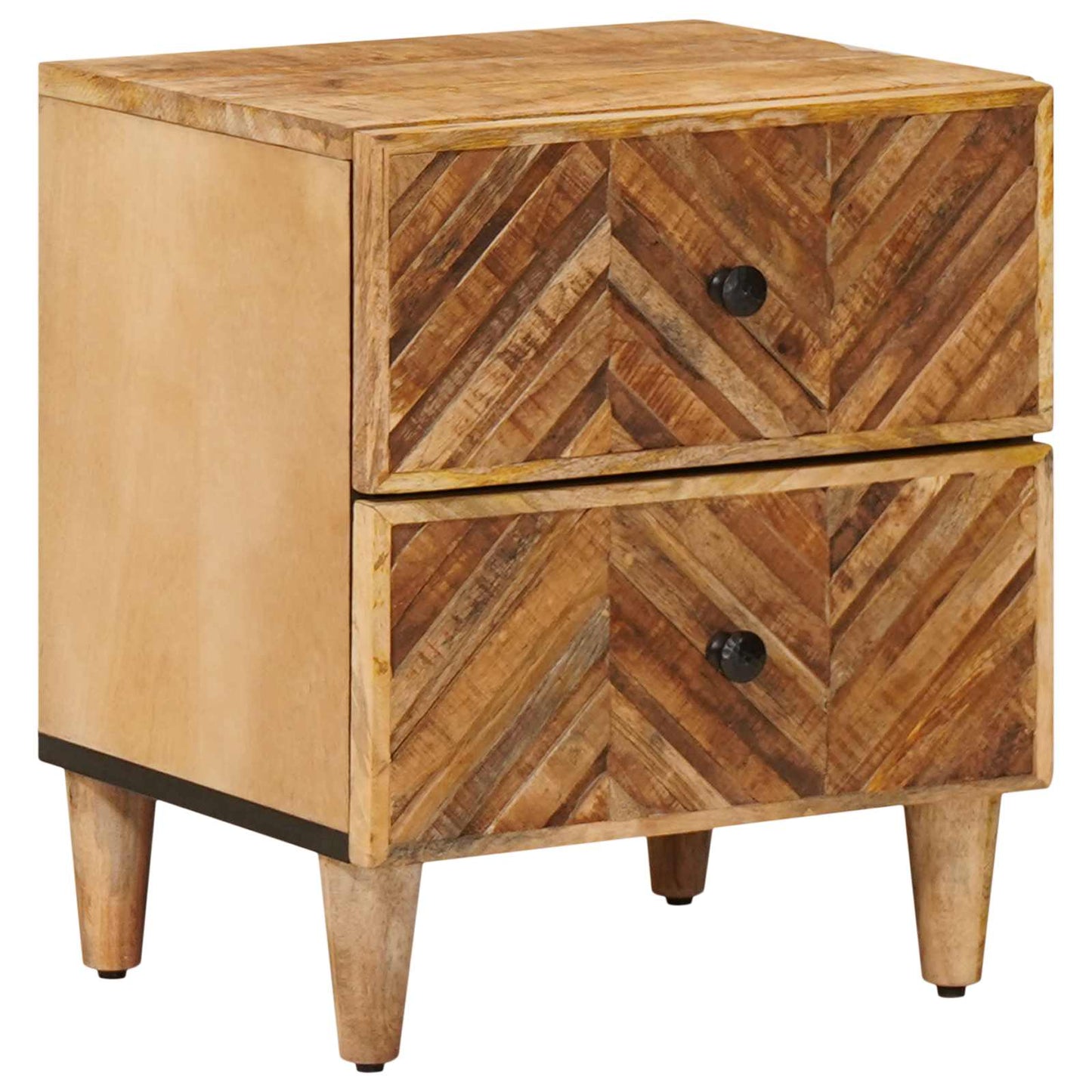 Comodino Marrone 40 x 33,5 x 46 cm Legno di mango massello | homemem39