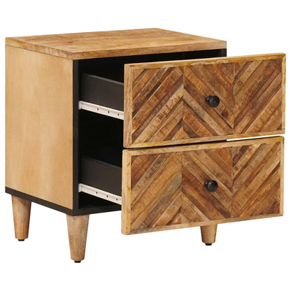 Comodino Marrone 40 x 33,5 x 46 cm Legno di mango massello | homemem39