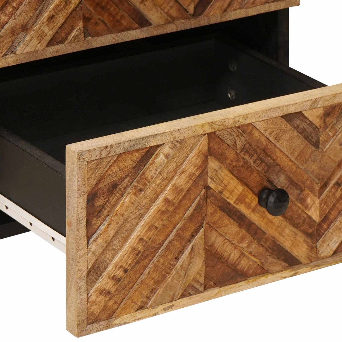Comodino 2 pcs Marrone 40 x 33,5 x 46 cm | homemem39