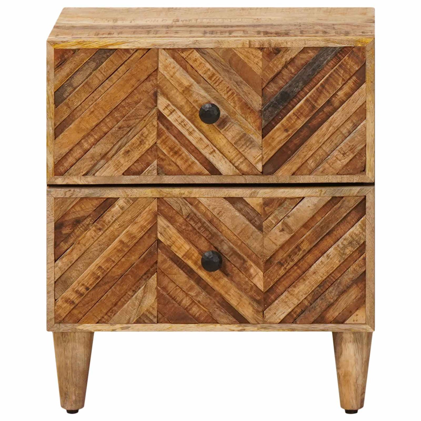 Comodino 2 pcs Marrone 40 x 33,5 x 46 cm | homemem39