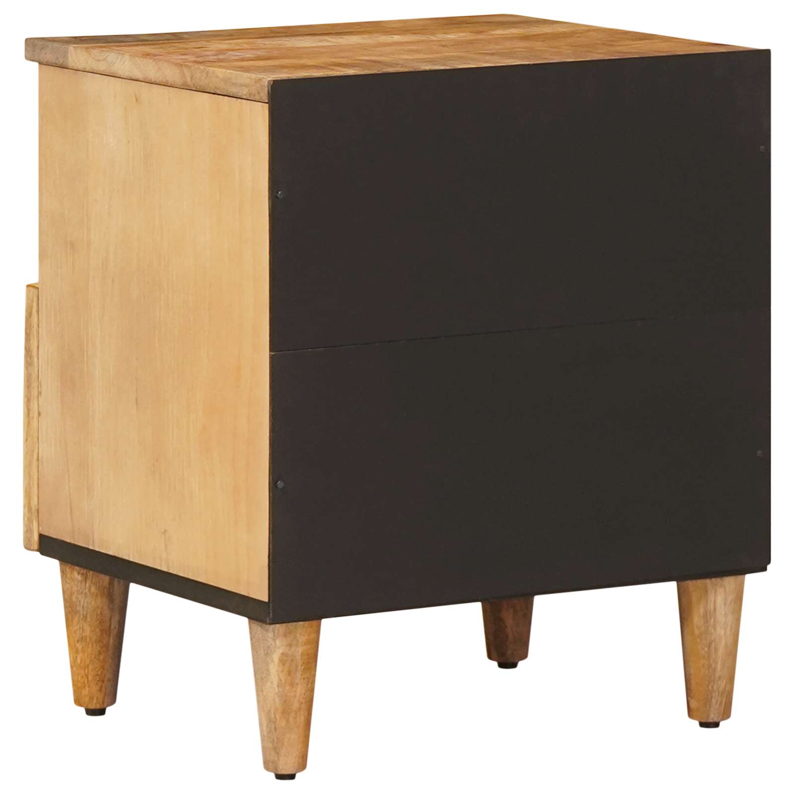 Comodino 2 pcs Marrone 50 x 33 x 60 cm Legno di mango massello | homemem39