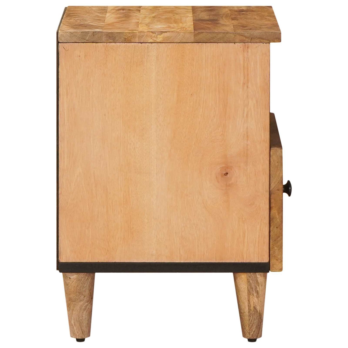 Comodino 2 pcs Marrone 50 x 33 x 60 cm Legno di mango massello | homemem39