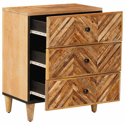 Comodino Marrone 50 x 33 x 60 cm Legno di mango massello | homemem39
