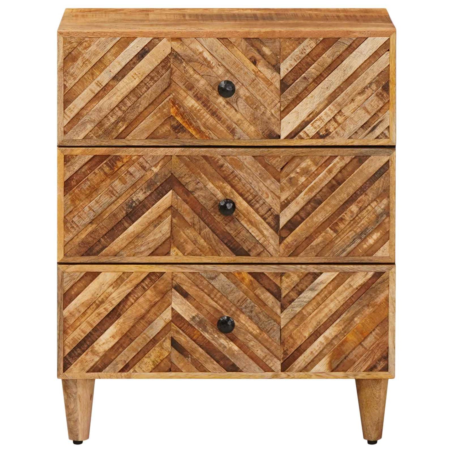 Comodino Marrone 50 x 33 x 60 cm Legno di mango massello | homemem39