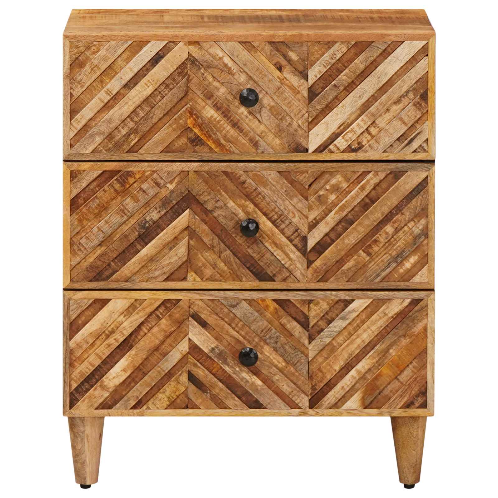 Comodino Marrone 50 x 33 x 60 cm Legno di mango massello | homemem39