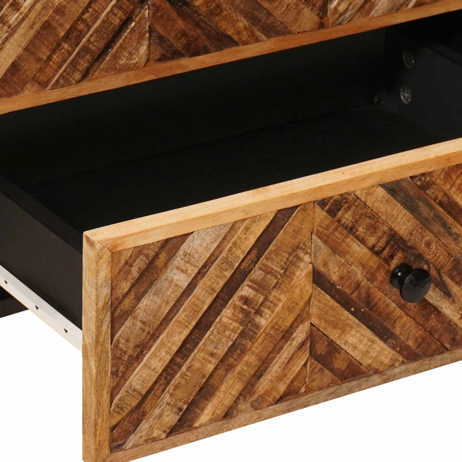 Comodino Marrone 50 x 33 x 60 cm Legno di mango massello | homemem39