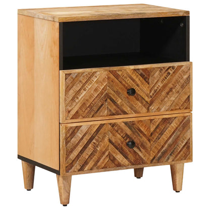 Comodino Marrone 50 x 33 x 60 cm Legno di mango massello | homemem39