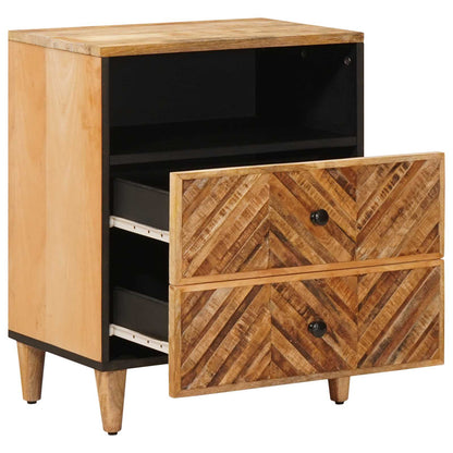 Comodino Marrone 50 x 33 x 60 cm Legno di mango massello | homemem39