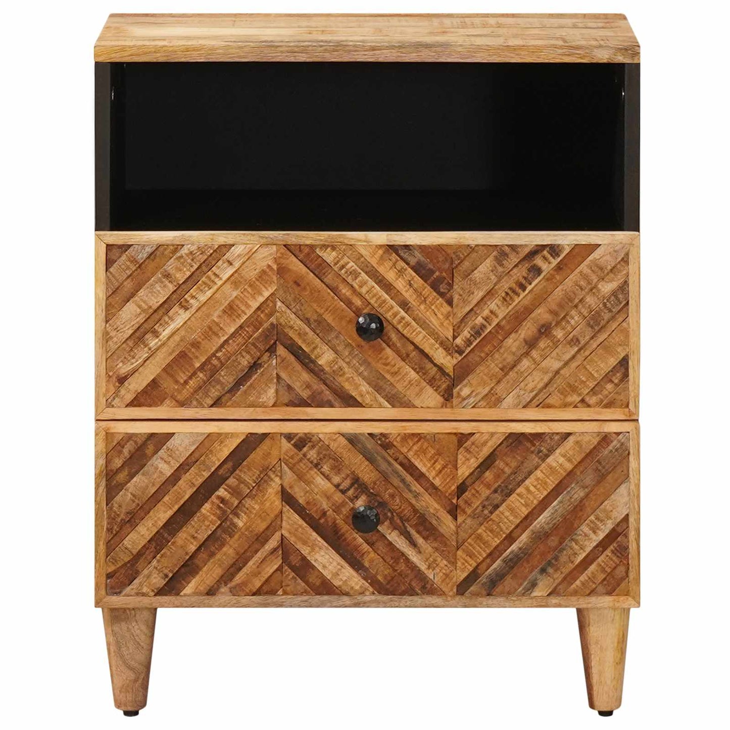 Comodino Marrone 50 x 33 x 60 cm Legno di mango massello | homemem39