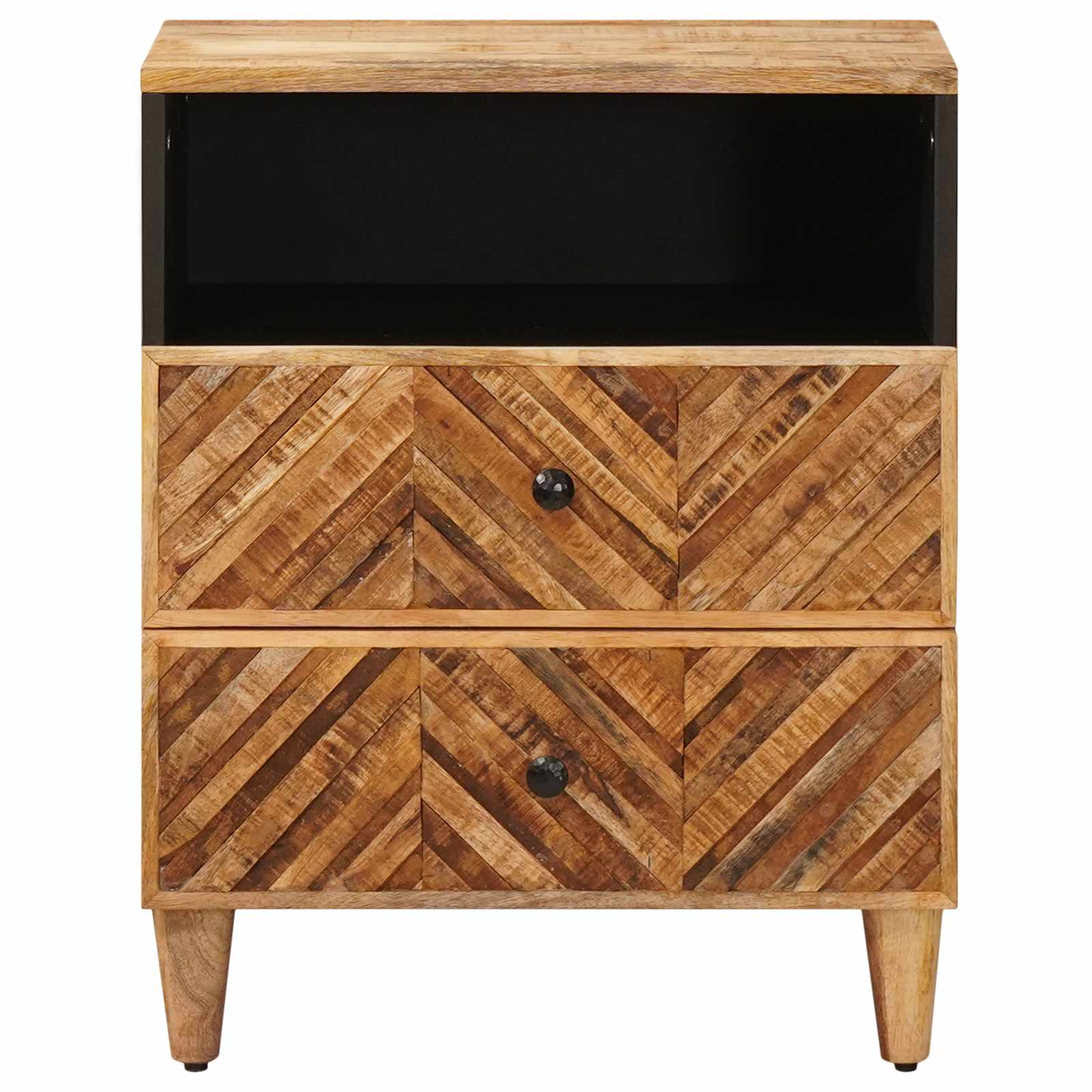 Comodino Marrone 50 x 33 x 60 cm Legno di mango massello | homemem39