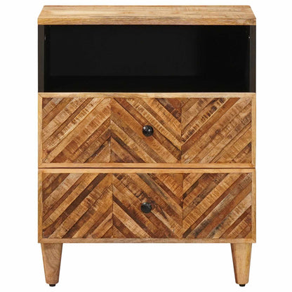 Comodino Marrone 50 x 33 x 60 cm Legno di mango massello | homemem39