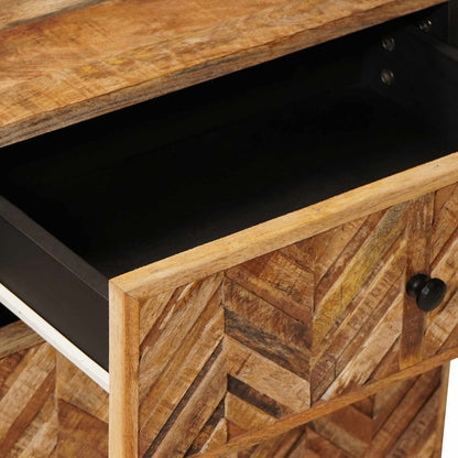 Comodino Marrone 50 x 33 x 60 cm Legno di mango massello | homemem39