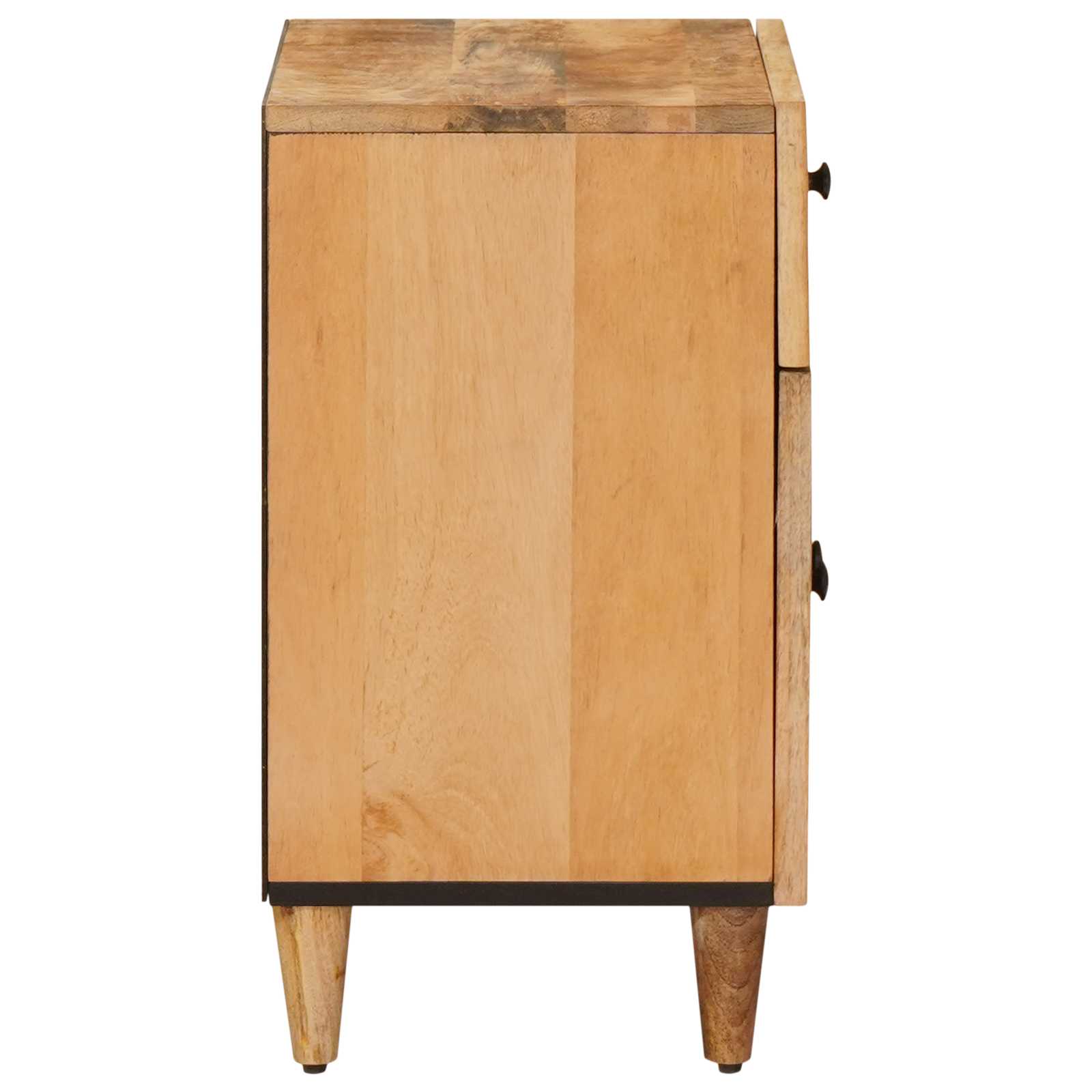Comodino Marrone 50 x 33 x 60 cm Legno di mango massello | homemem39