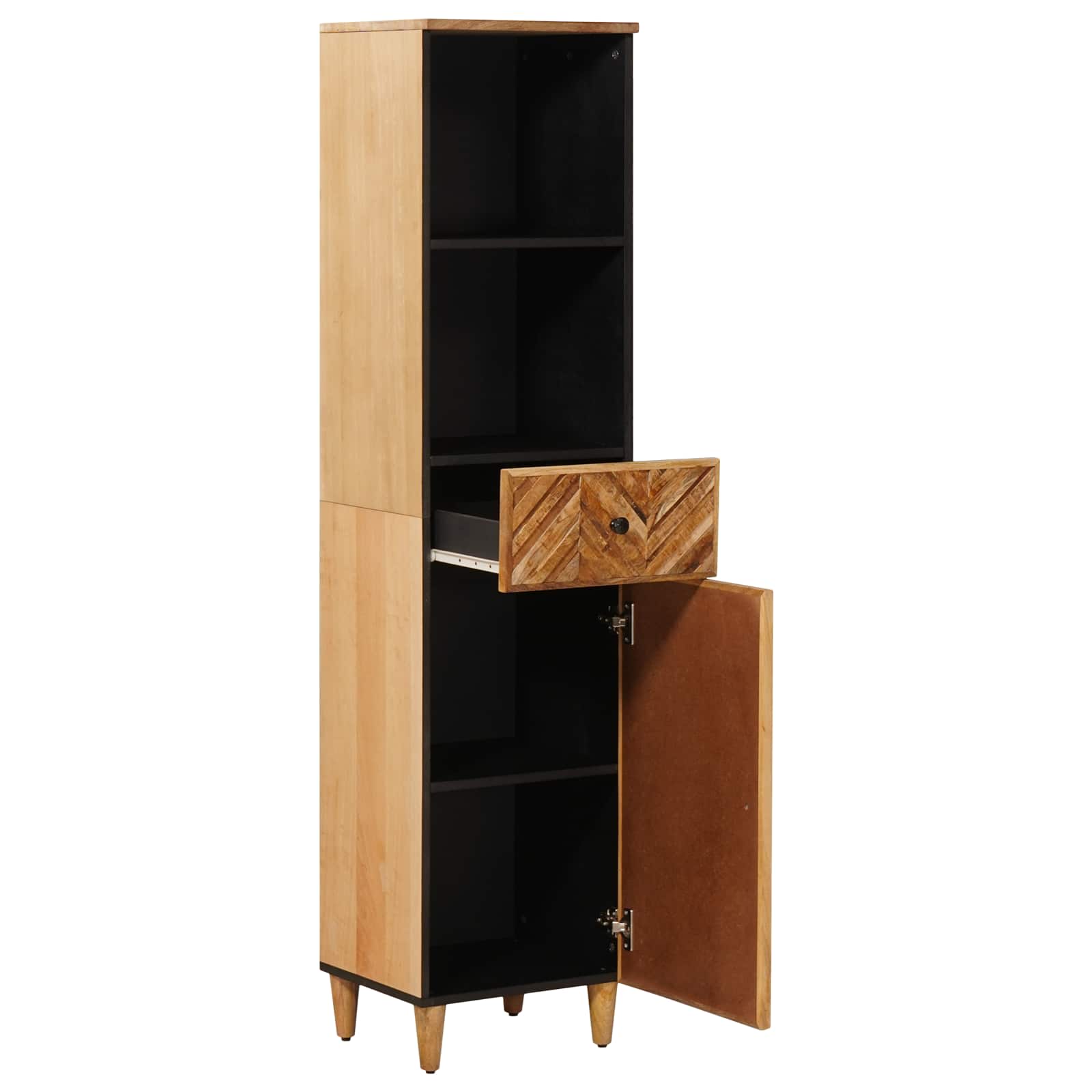 Mobile da Bagno con cassetto Marrone 38 x 33,5 x 160 cm | homemem39