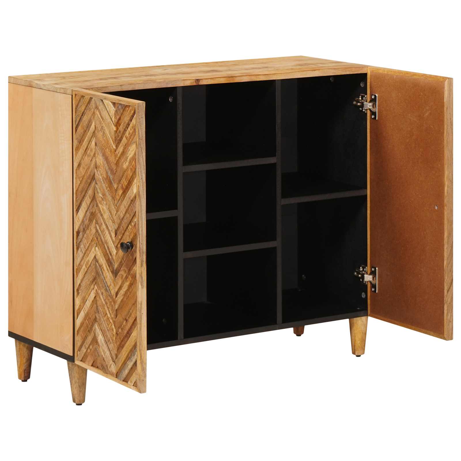 Armadi di Stoccaggio con porta Marrone 90 x 33,5 x 75 cm | homemem39