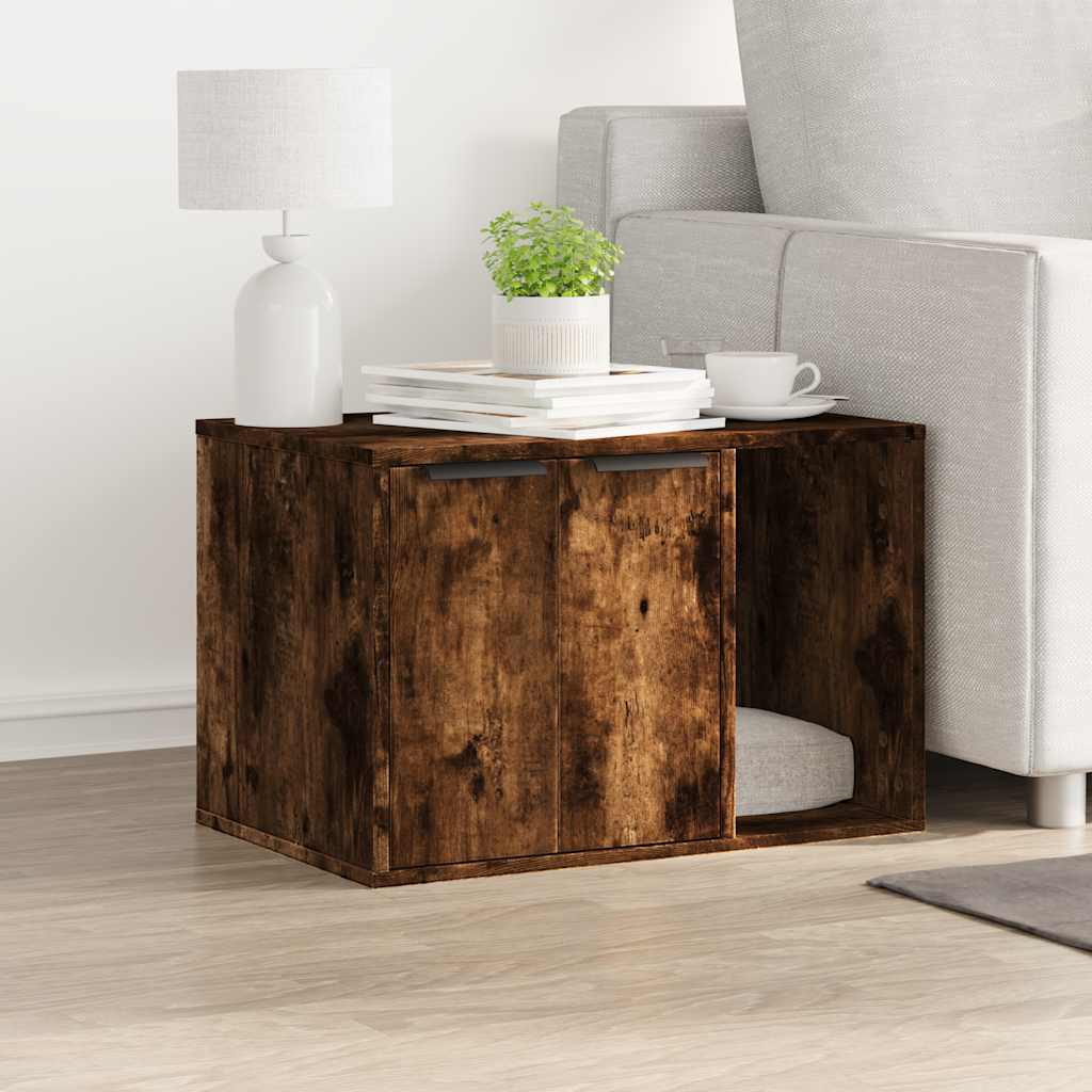 Recinto Lettiera Gatti Rovere Sonoma 60x40x40 cm in Truciolato | homemem39